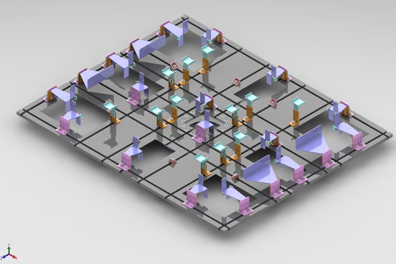 木托盘钉具 1000 x 1200